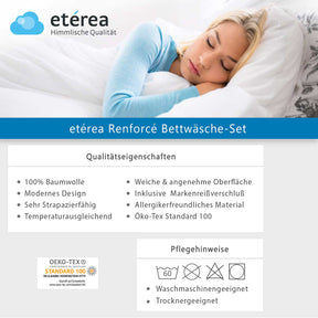 etérea Microfaser Bettwäsche Pusteblume Beige