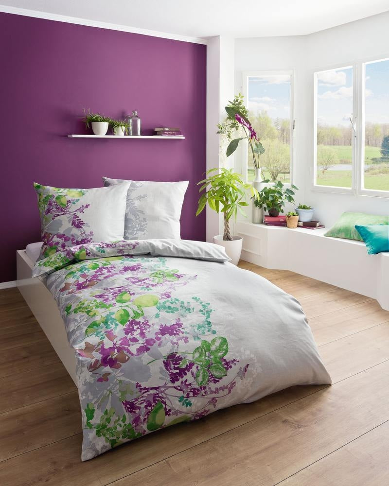 Kaeppel Mako Satin Bettwäsche #farbe_violett