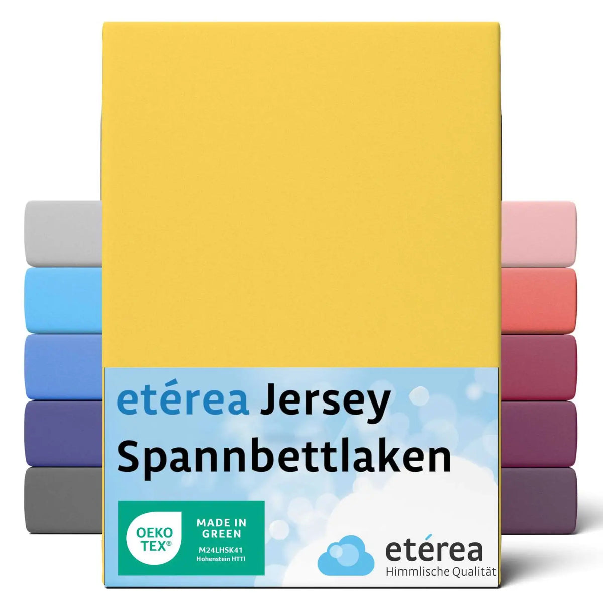 etérea Comfort Jersey Spannbettlaken - 60x120 - 70x140 cm