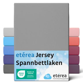 etérea Comfort Jersey Spannbettlaken 80x160 - 80x180 cm