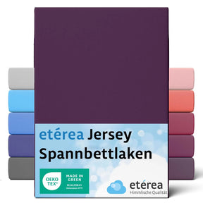 etérea Comfort Jersey Spannbettlaken 80x160 - 80x180 cm