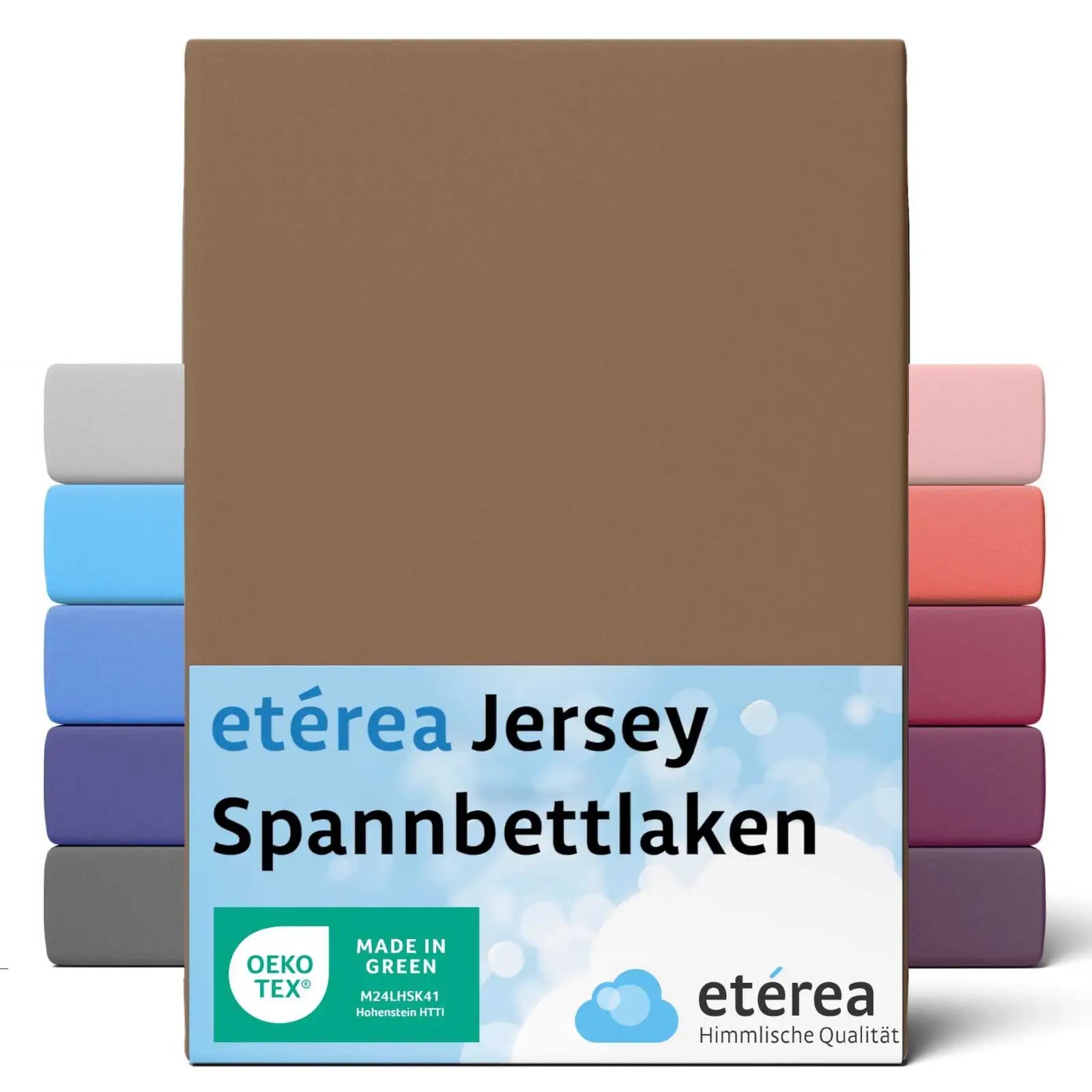 etérea Comfort Jersey Spannbettlaken - 60x120 - 70x140 cm