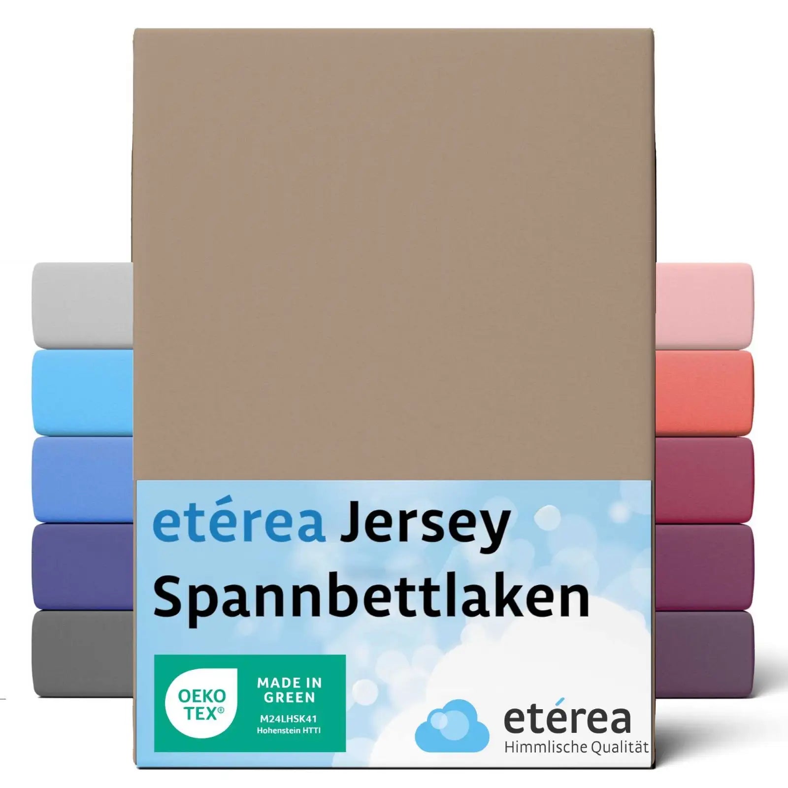 etérea Comfort Jersey Spannbettlaken - 200x220 cm