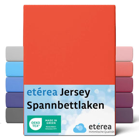 etérea Comfort Jersey Spannbettlaken 80x160 - 80x180 cm