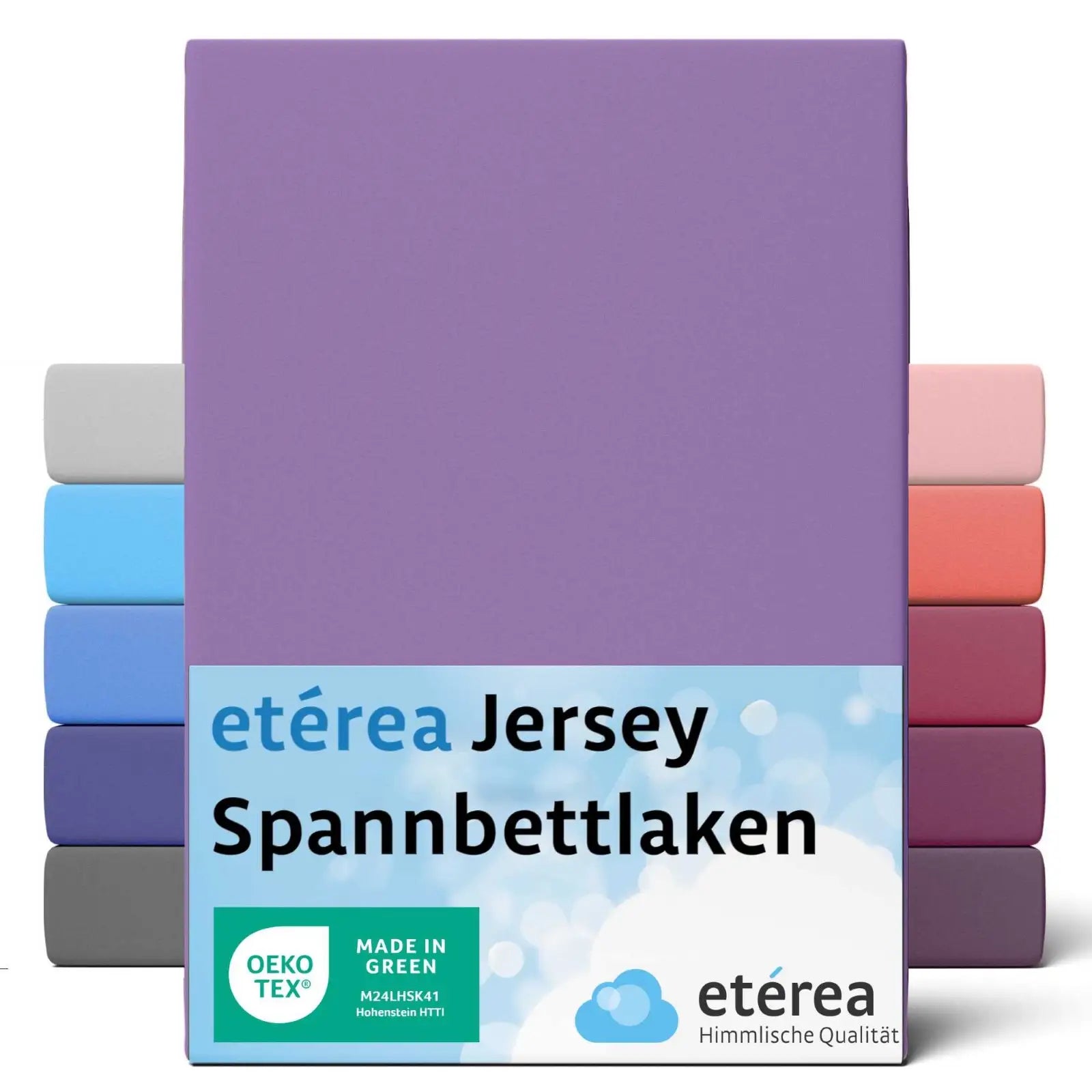 etérea Comfort Jersey Spannbettlaken - 200x220 cm