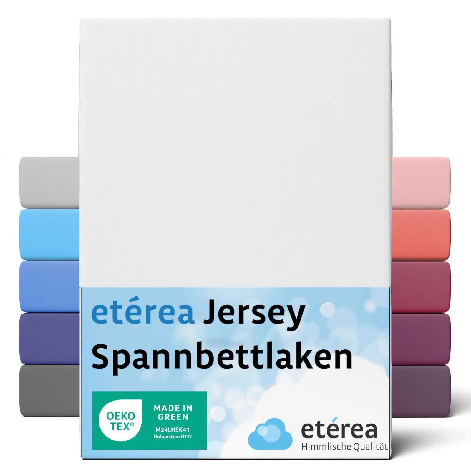 etérea Comfort Jersey Spannbettlaken - 200x220 cm