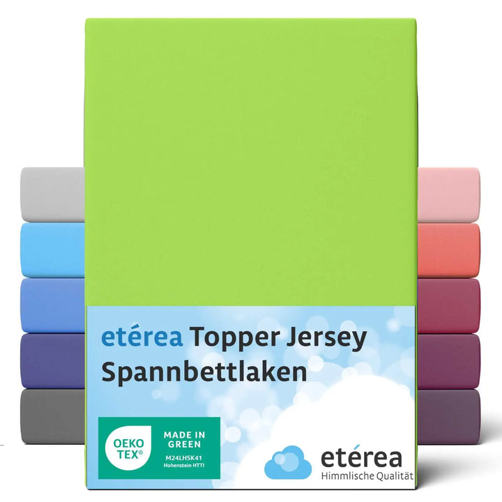 etérea Comfort Jersey Topper Spannbettlaken - 90x200 - 200x200 cm