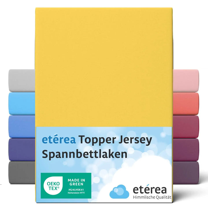 etérea Comfort Jersey Topper Spannbettlaken - 200x220 cm