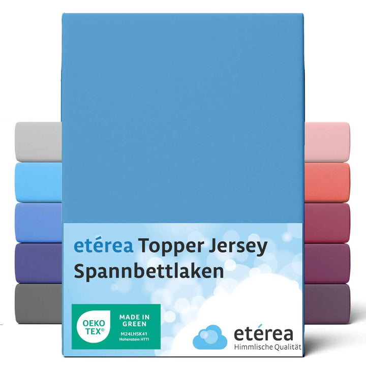 etérea Comfort Jersey Topper Spannbettlaken - 90x200 - 200x200 cm