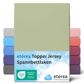 etérea Comfort Jersey Topper Spannbettlaken - 90x200 - 200x200 cm