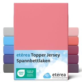 etérea Comfort Jersey Topper Spannbettlaken - 90x200 - 200x200 cm