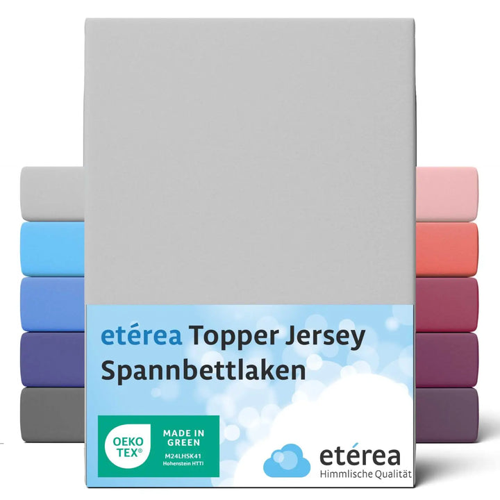 etérea Comfort Jersey Topper Spannbettlaken - 200x220 cm