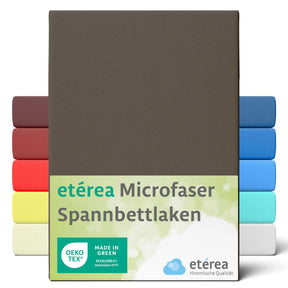 etérea Microfaser Spannbettlaken - 200x220 cm