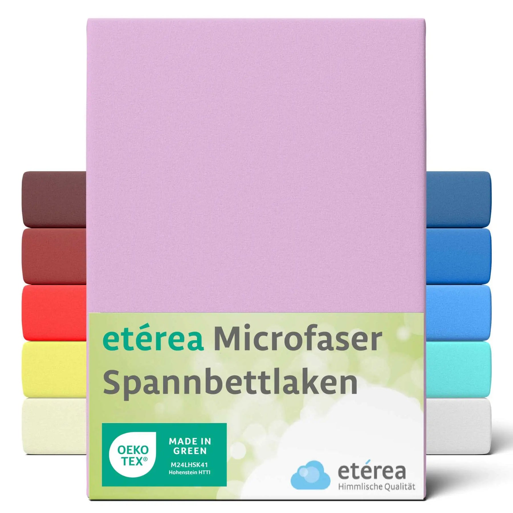 etérea Microfaser Spannbettlaken - 200x220 cm