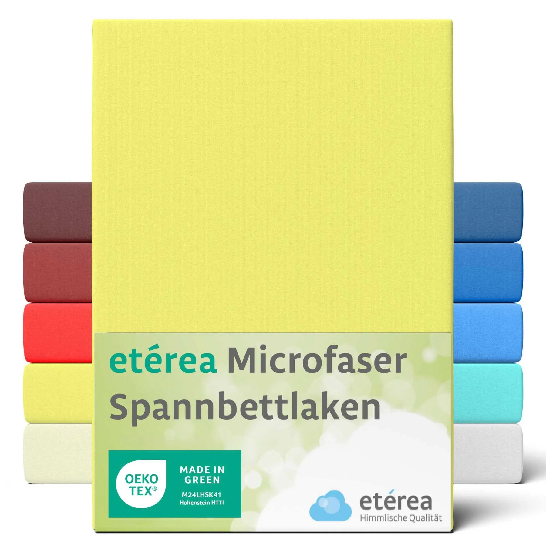 etérea Microfaser Spannbettlaken - 90x200 - 200x200 cm