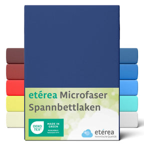 etérea Microfaser Spannbettlaken - 200x220 cm