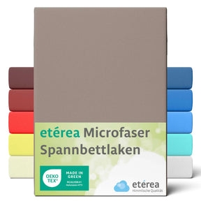 etérea Microfaser Spannbettlaken - 90x200 - 200x200 cm