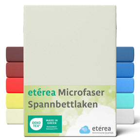 etérea Microfaser Spannbettlaken - 90x200 - 200x200 cm