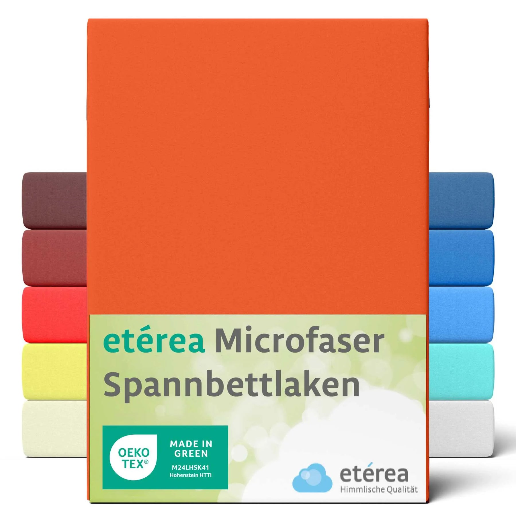 etérea Microfaser Spannbettlaken - 200x220 cm