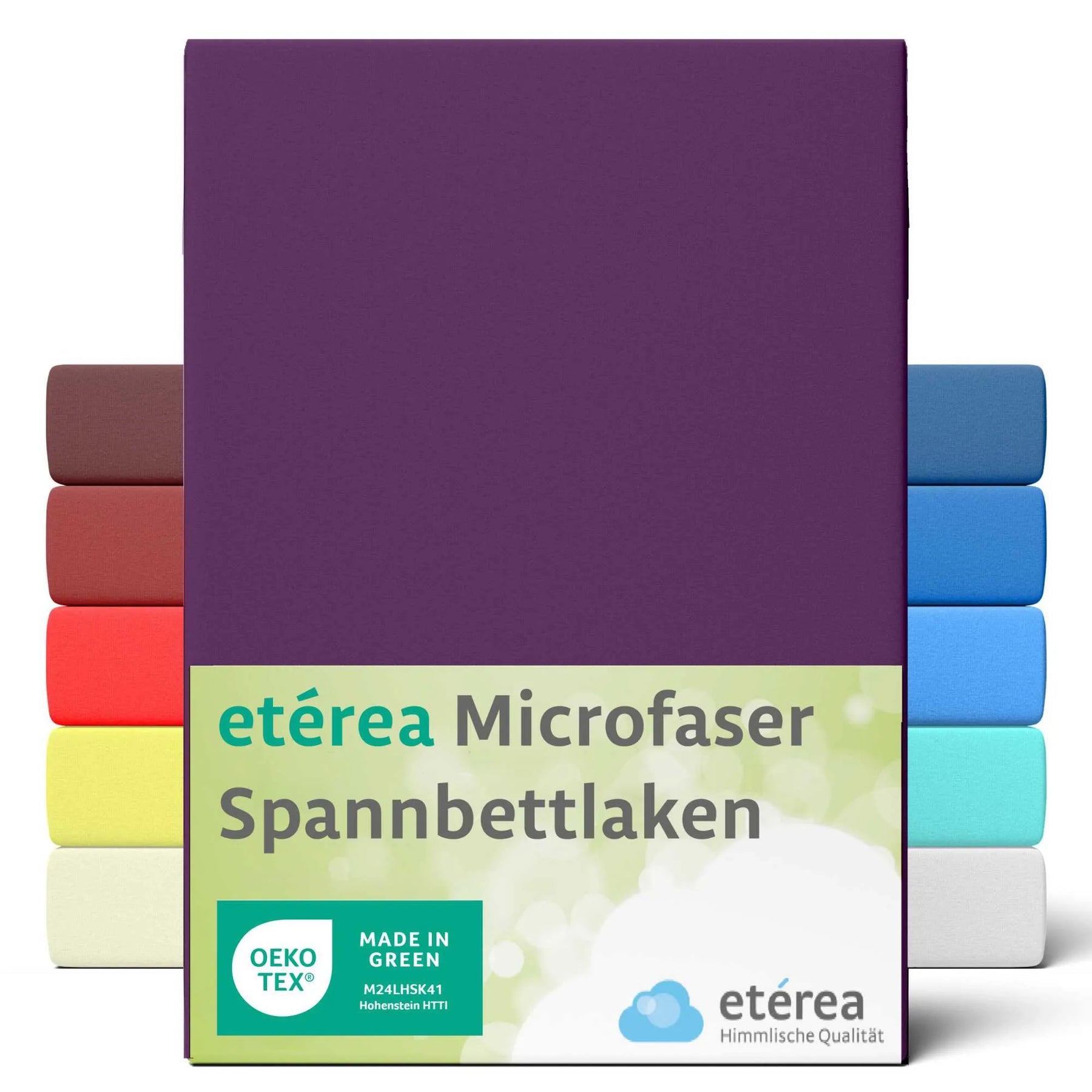 etérea Microfaser Kinder Spannbettlaken - 60x120 - 70x140 cm