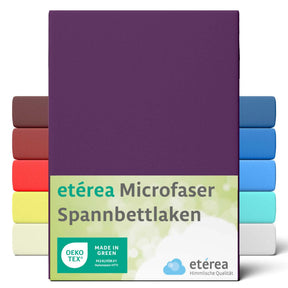 etérea Microfaser Spannbettlaken - 90x200 - 200x200 cm