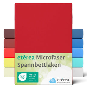 etérea Microfaser Kinder Spannbettlaken - 60x120 - 70x140 cm