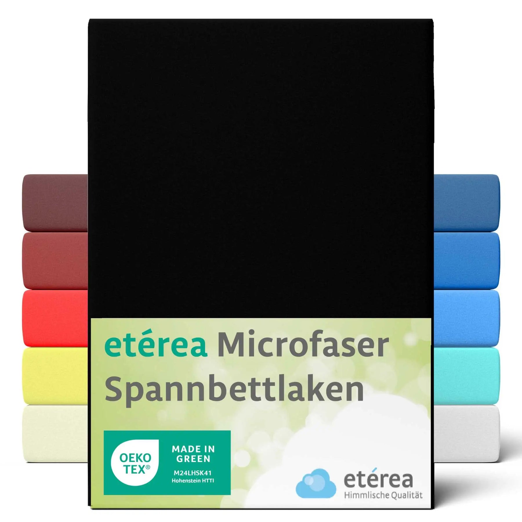 etérea Microfaser Spannbettlaken - 200x220 cm