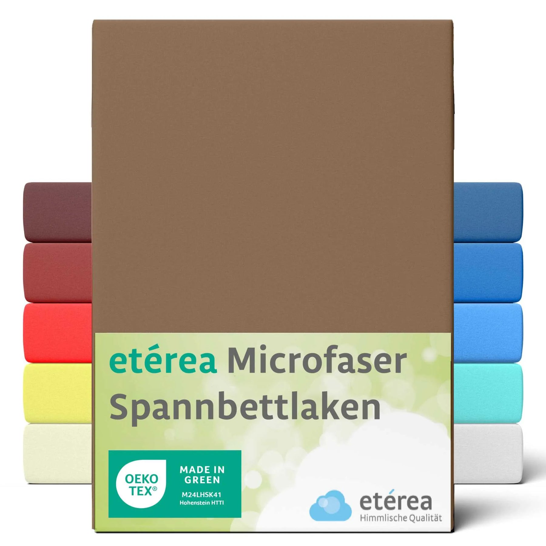 etérea Microfaser Kinder Spannbettlaken - 60x120 - 70x140 cm