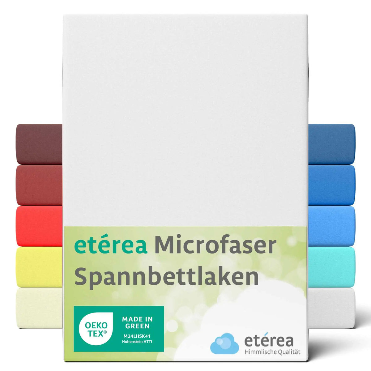 etérea Microfaser Kinder Spannbettlaken - 60x120 - 70x140 cm