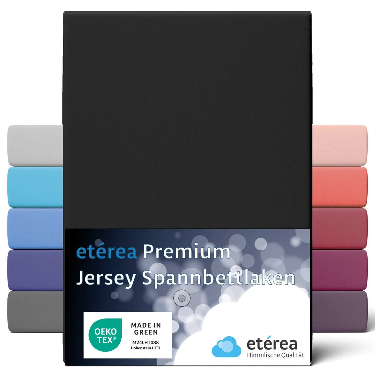 etérea Premium Jersey Spannbettlaken - 90x200 - 200x200 cm