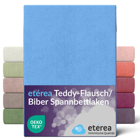 etérea Teddy Flausch Spannbettlaken - 90x200 - 200x220 cm