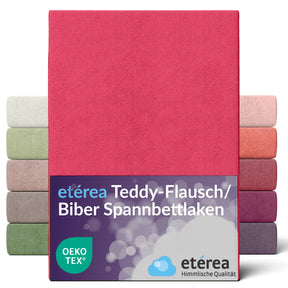 etérea Teddy Flausch Spannbettlaken - 90x200 - 200x220 cm