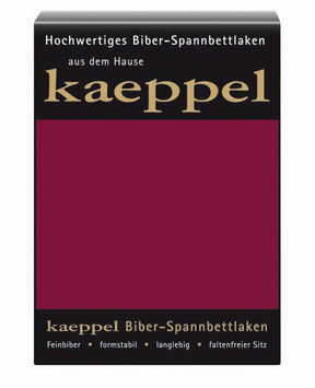 Kaeppel Biber Spannbettlaken - 90x200 - 200x200 cm