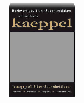 Kaeppel Biber Spannbettlaken - 90x200 - 200x200 cm