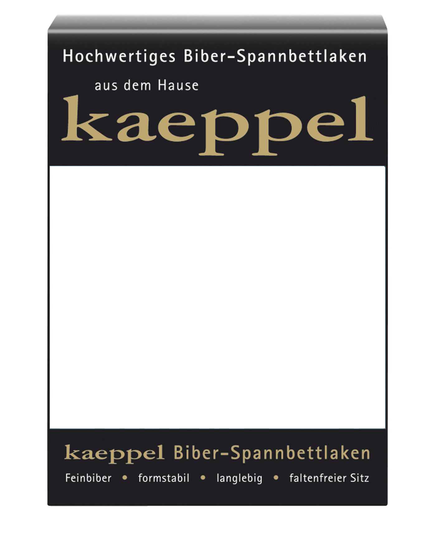 Kaeppel Biber Spannbettlaken - 90x200 - 200x200 cm