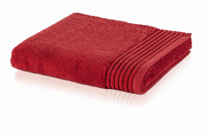Möve Handtücher Uni Loft mit #farbe_rot